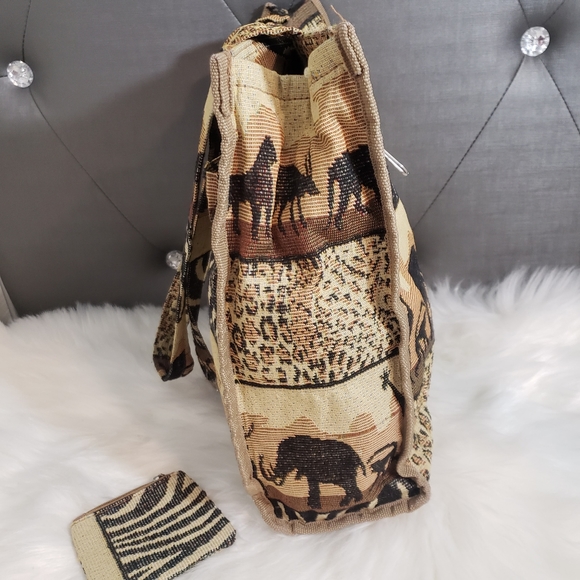 Benjamin jordan Safari print hadbag - Picture 13 of 16